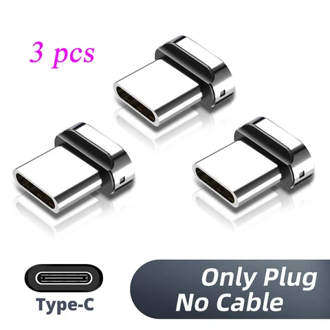Магнитный кабель FONKEN 3A USB магнитное зарядное устройство для телефона шнур для передачи данных USB Тип C кабель Магнитный кабель для быстрой зарядки Micro USB зарядный провод