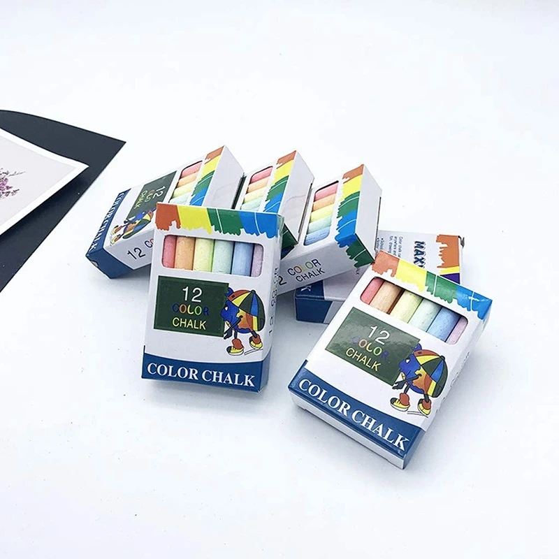 360 шт беспыльный белый рисовочный Мел для школы образования мелки высокого