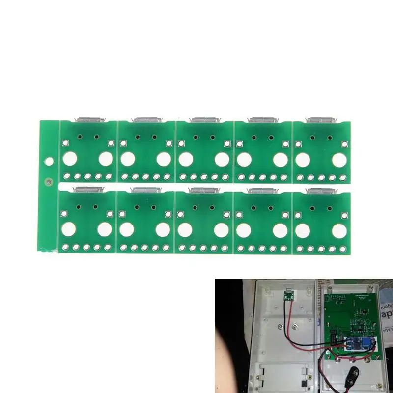Usb для Dip Master B Тип Mike 5p патч поворот прямой разъем плата передачи сварная Женская