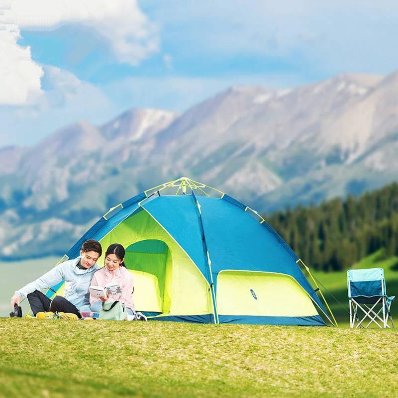 Предварительно продаваемая автоматическая палатка Zaofeng для 3 4 человек