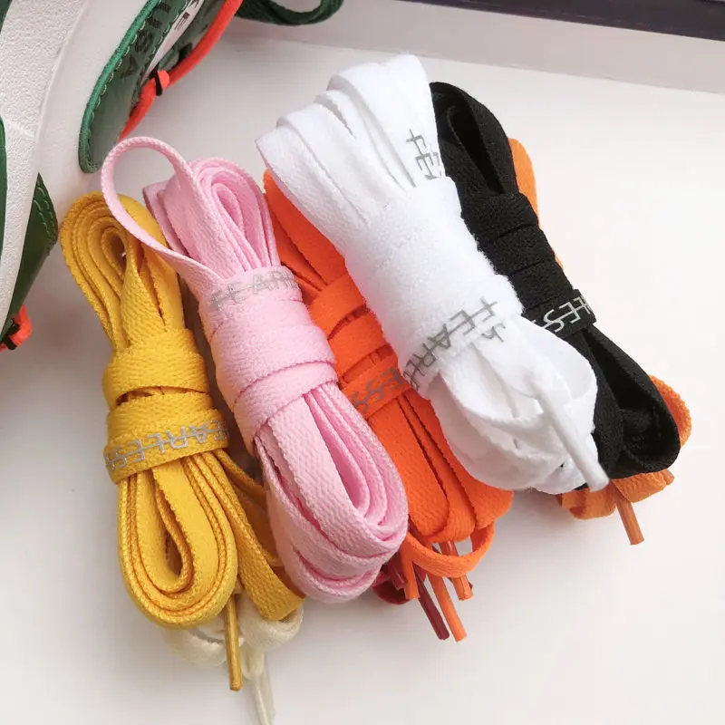 

Adapter AF1 shoelaces 3 m reflective FEARLESS men and women 120 cm140160 sandals letters AJ1 personality