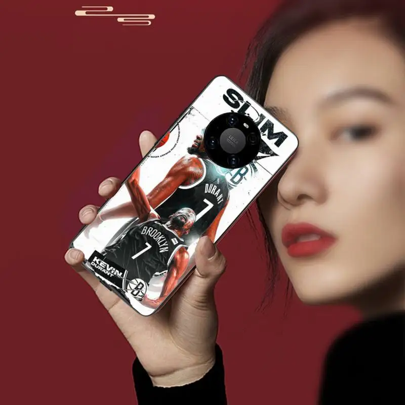 

0 Durant Black Soft Phone Case For Huawei P20 30 40 Pro Mate 20x 30 40 Pro Nova6 7 Honor 9X 10