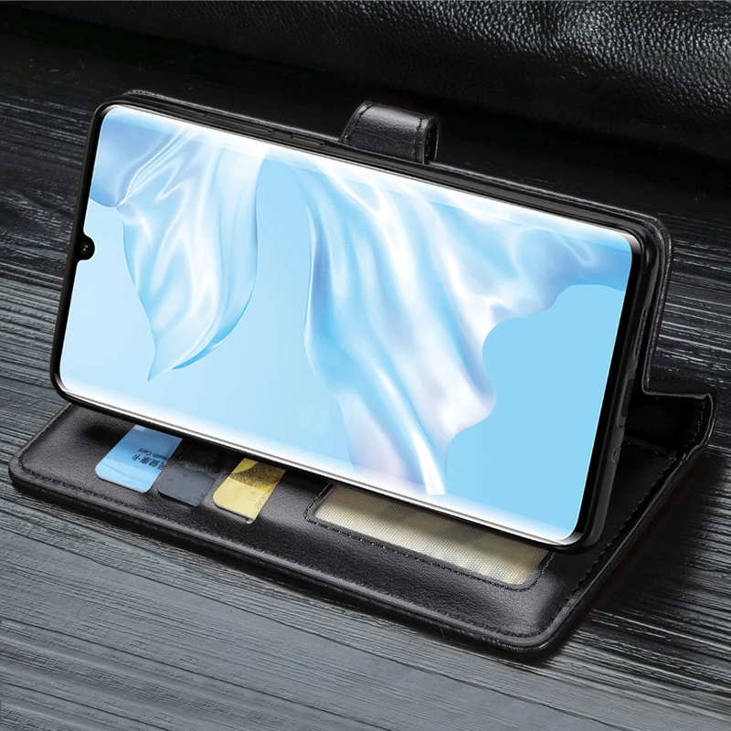 Флип-чехол для Huawei P30 Lite кожаный чехол-бумажник с магнитной адсорбцией чехлы