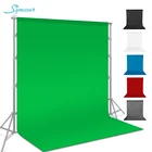 Фон для фото-и видеосъемки из муслина складной сплошной цвет высокая плотность хромакей зеленый экран для студийной фотосъемки живой трансляции