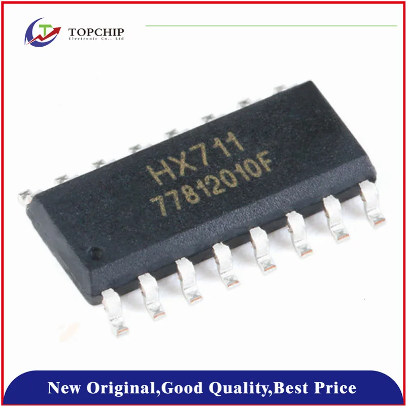 1 шт. новый оригинальный HX711 SOP 16 24 битный прецизионный AD чип|Инструменты для