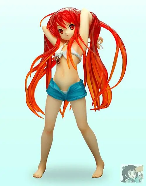 Экшн-фигурка Sunny Shakugan Shana Sweet Yellow Version ПВХ 17 см Коллекционная модель подарочные