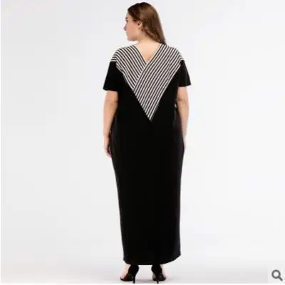 Женское платье 2019 лето для мусульманского праздника Рамадан женское черное с