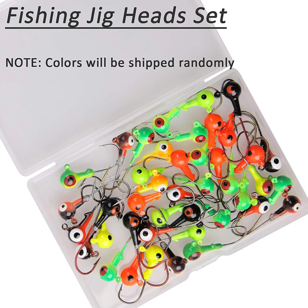 50 шт./40 шт./30 шт. кренк джиг-головка крючок из высокоуглеродистой нержавеющей