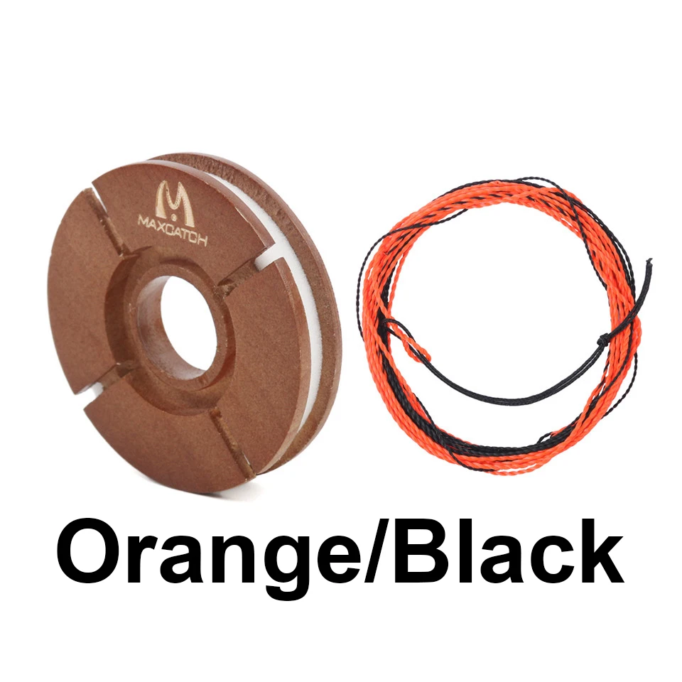 Maximumcatch 11FT/12FT/13FT Tenkara Fly Line плетеная Tenkara Fly леска с держателем для лески в комплекте - Цвет: Orange Black 1