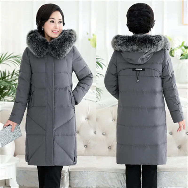 XL 13XL 2019 новая зимняя куртка пуховик для женщин зимние Утепленные Пальто с