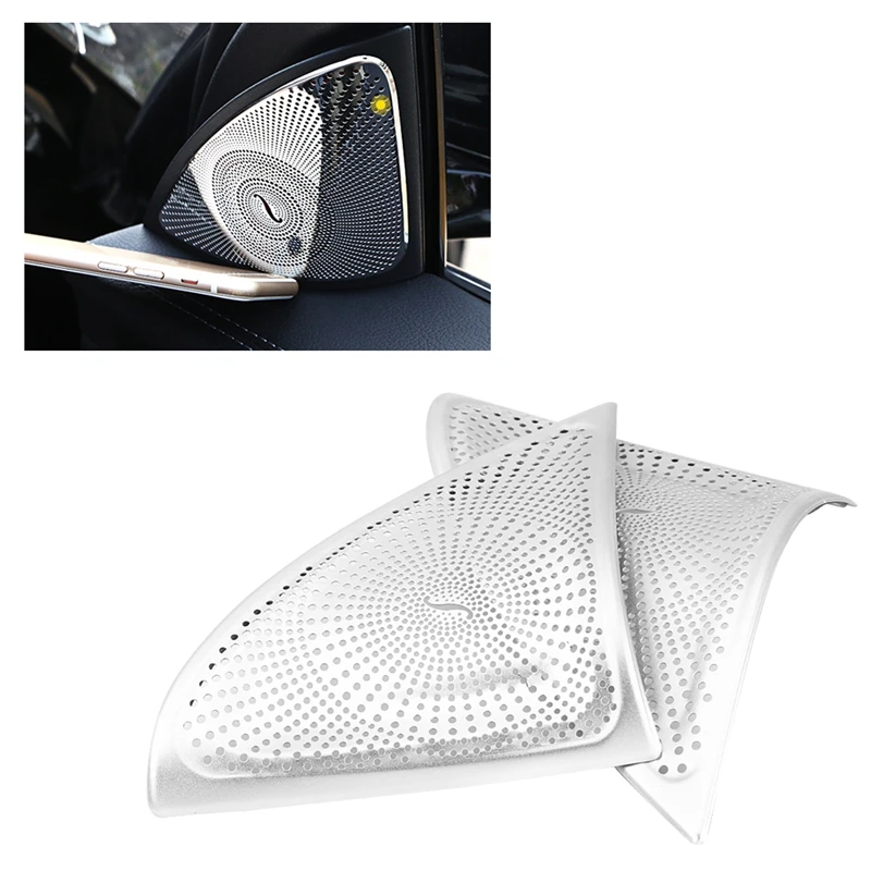 Автомобильная дверь аудио динамик твитер декоративная крышка для Mercedes Benz E Class W213