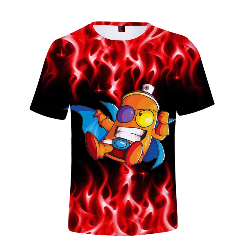 

Anime Game Super Zings 3D T Shirt Men Summer Tee Streetwear Short Sleeve Women Casual T-Shirt Superzings Children Cloth Tops
