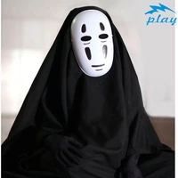 no face man anime miyazaki hayao spirited away kaonashi cosplay costume full set halloween carnival costume robemaskgloves