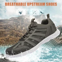 summer breathable surfing water aqua shoes men water sneakers swimming sport beach shoes men barefoot big size hiking water shoe