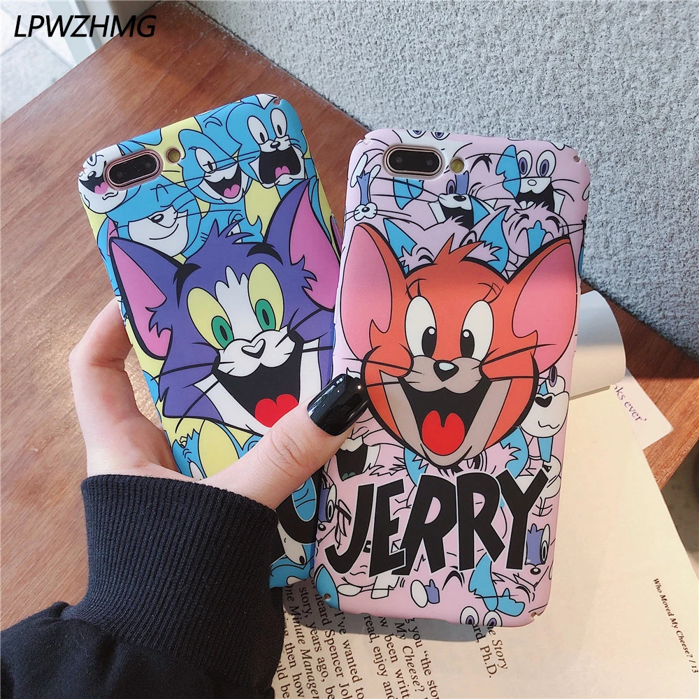 Fun Cartoon Jerry Phone Case For Huawei P30 Pro Lite Cover Cute Hard Plastic Funda P20 |