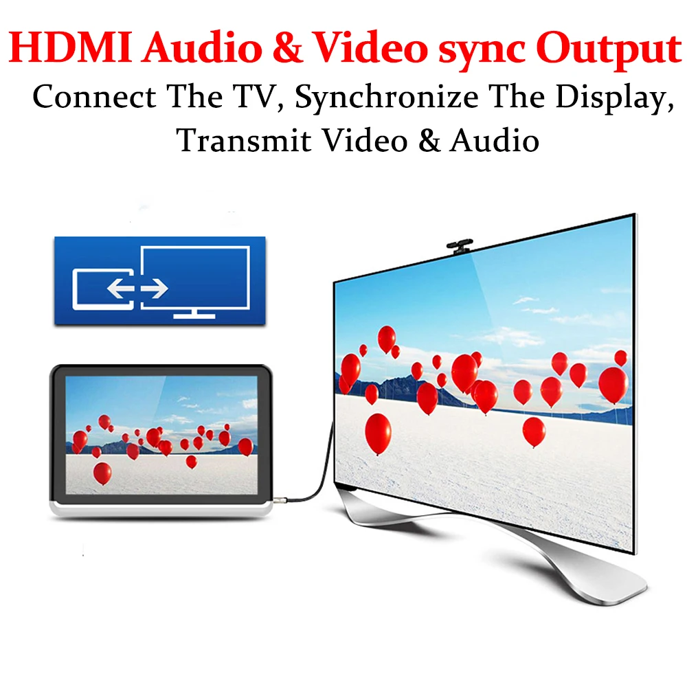 YAZH 10 2 дюймов Android автомобильный 1 подголовник монитор 4500 мАч батарея IPS экран 1366*768