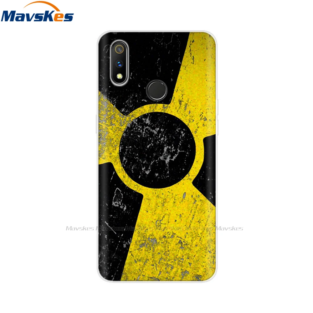 for oppo realme 3 pro case cover flower painted tpu silicone soft phone case for oppo realme 3 c3 back cover realme3 3pro cases free global shipping