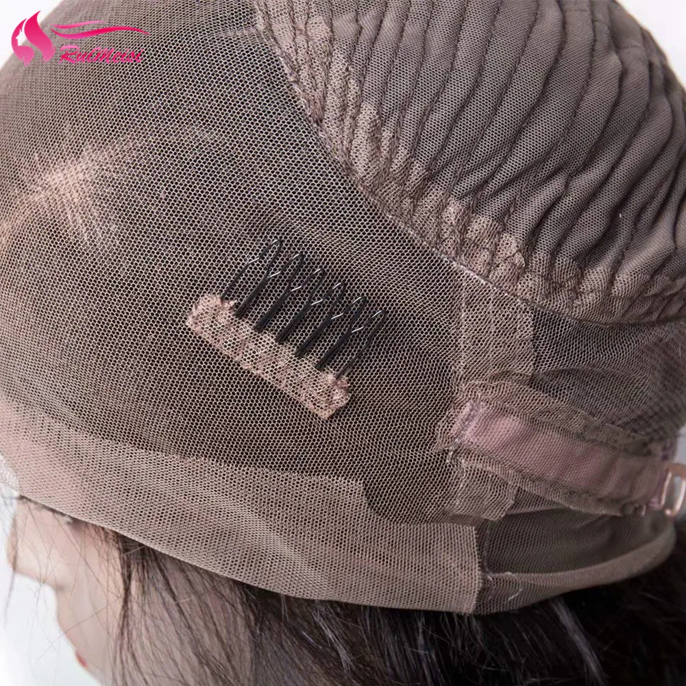 

RUIMEISI Body Wave 360 Lace Frontal Wigs 150% Density Body Wave Human Hair Wig with Baby Hair for Black Women Natural Color