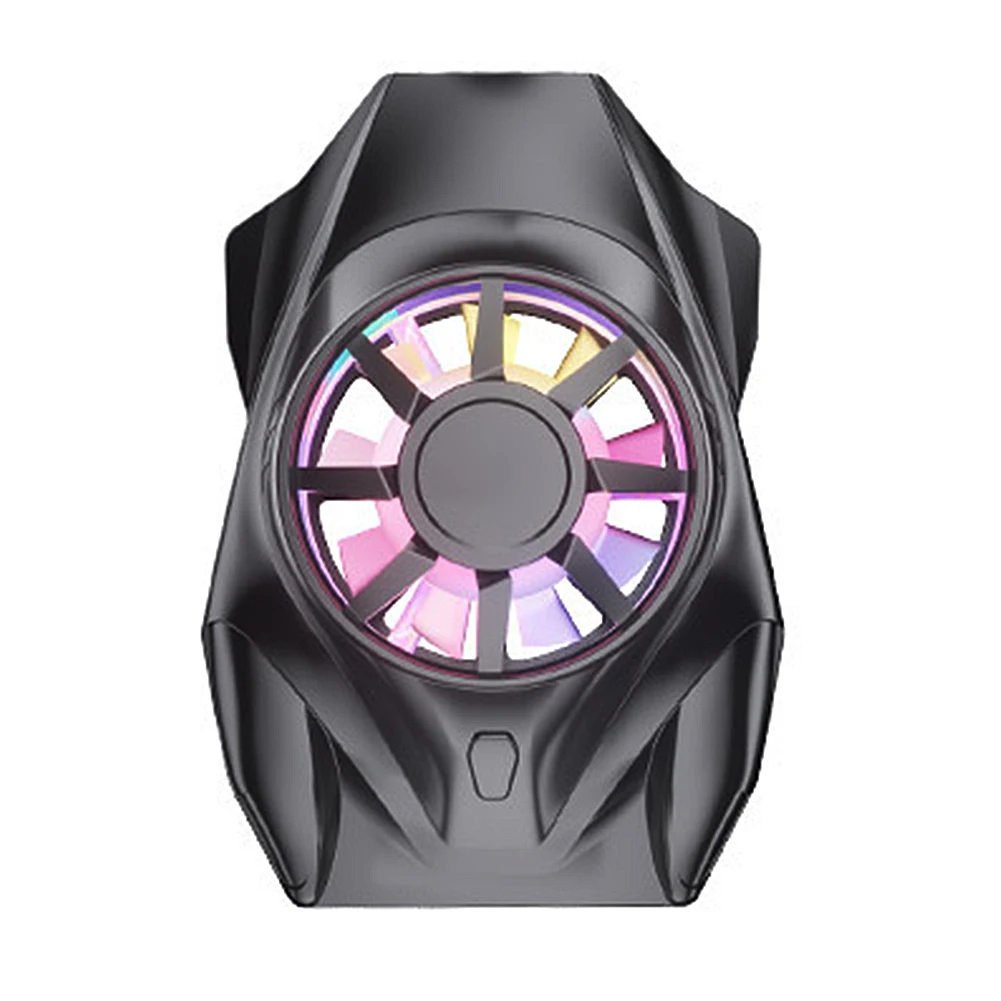

2020 HOT Cell Phone Cooler Mobile Phone Radiator Colorful USB Powered Cooling Fan Compatible For IPhone Android Economical