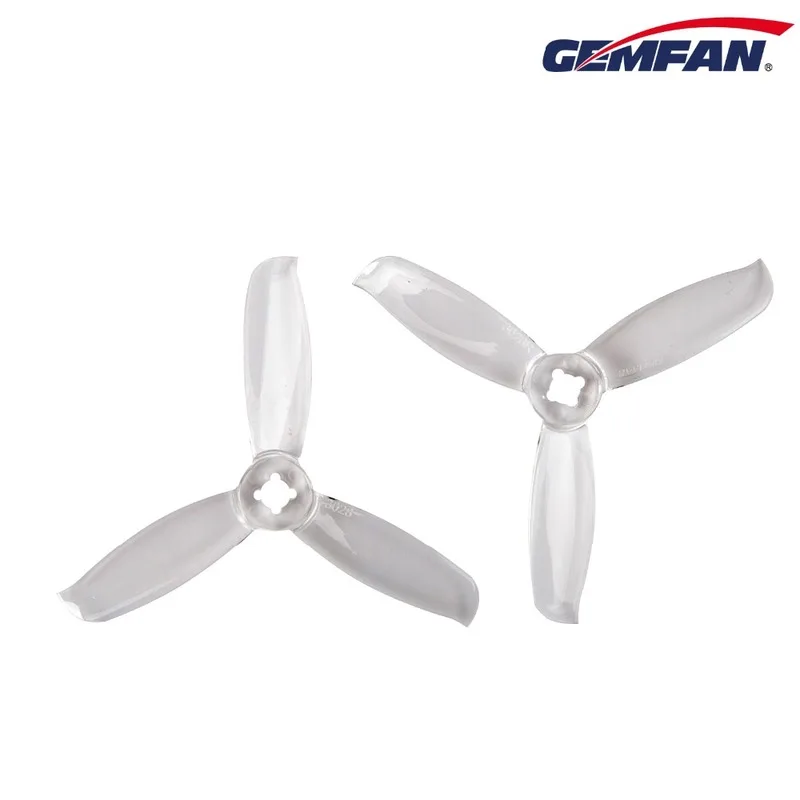 10 пар/20 шт. Gemfan ветрозащитный 3028 пропеллер 3 дюйма PC Blade CW CCW FPV прочный Пропеллер