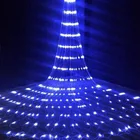 Рождественская гирлянда, светодиодный светильник Водопад, метеоритный дождь