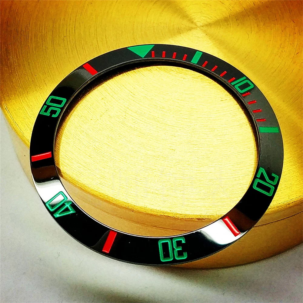 

Replacement 38MM/30.5MM Watch Ceramic Bezel Insert SUB Watch Bezel Ring Modification Part