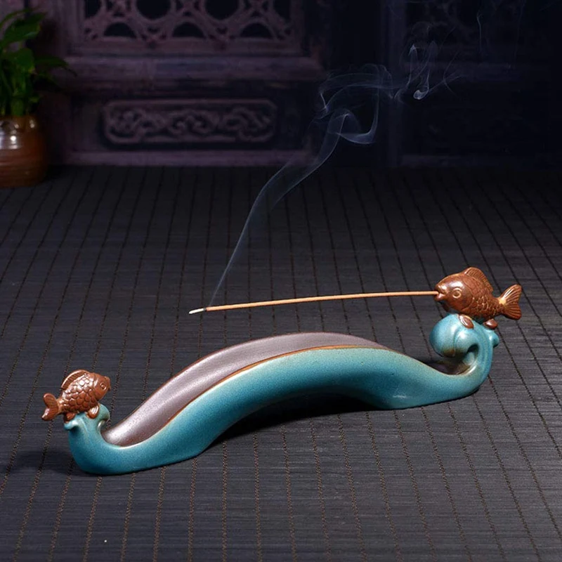 Палочки для благовоний горелка цветная керамика Divine Beast благовония Ruyi держатель