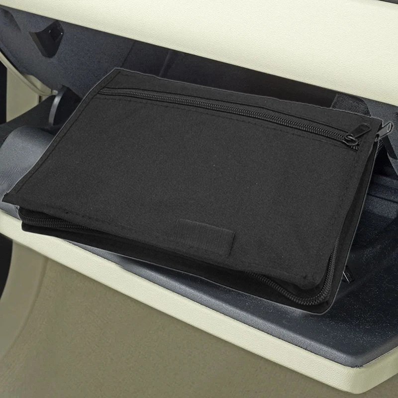 

Universal Glove Box Organizer Storage Holder for Manuals Car Documents Glove Bag with Multi Pockets