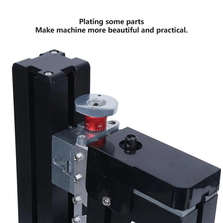 

Metal Milling Machine Mini Horizontal High Power 60W 12000rpm US Plug 100-240V TZ20005MM High quality wood turning lathe