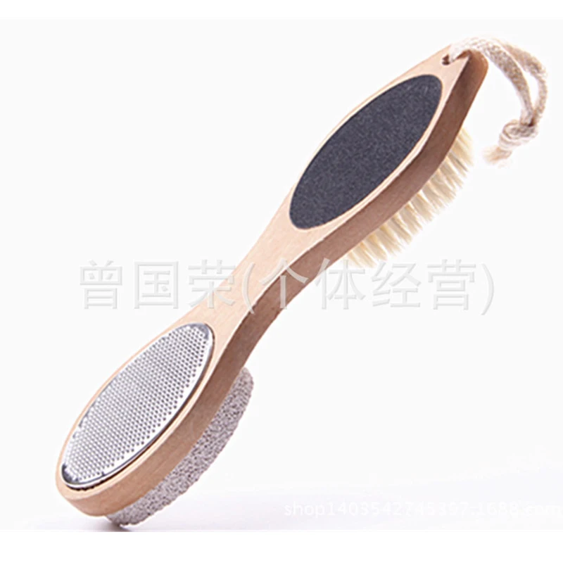 Модные четыре в одном защита для ног протирающая доска шлифовальный камень щетка