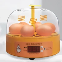 mini digital 6 eggs incubator automatic temperature brooder chicken duck bird egg hatcher farm poultry hatchery machine