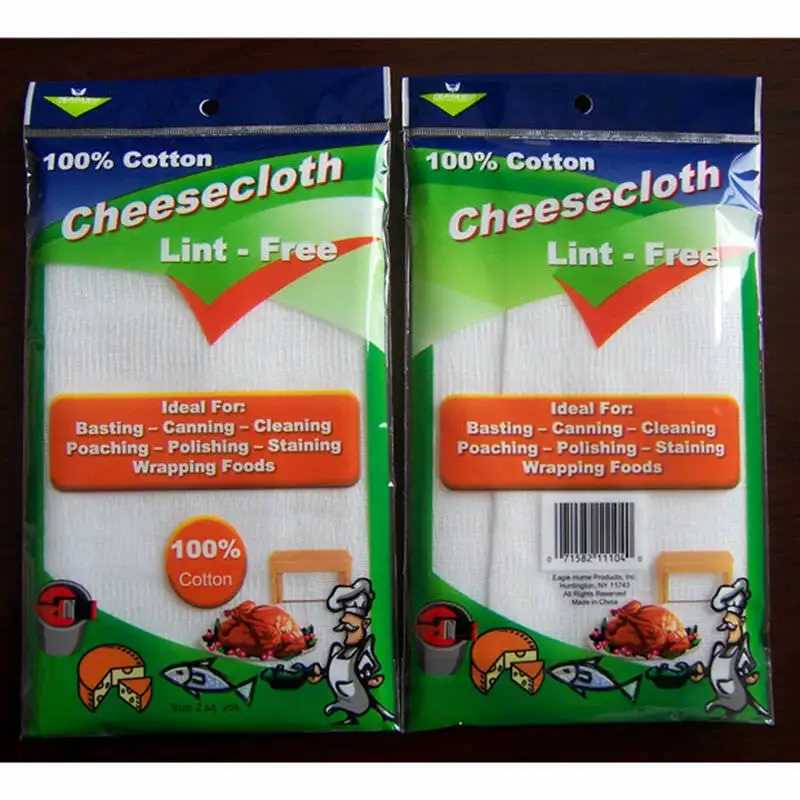 

White Cotton Gauze Muslin Cheesecloth Fabric Butter Cheese Wrap Cloth Kitchen Tools Cheese Grater Home Tool