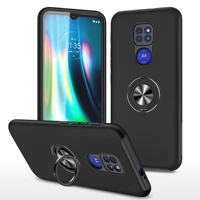 armor shockproof ring bracket phone case for motorola moto g9 play g9 plus g9 power magnetic stand holder protective back cover