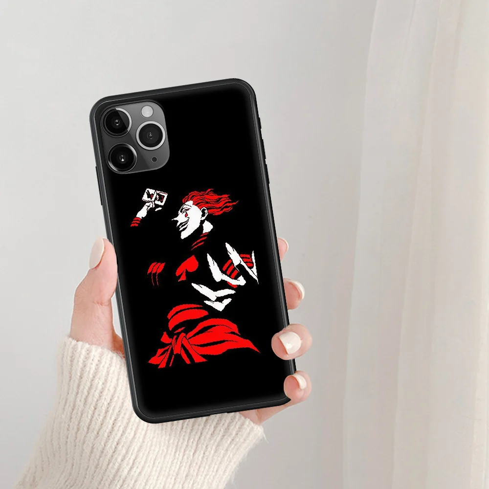 

HUNTER X HUNTER Hisoka Anime Phone Case For IPhone 5 5S SE 5C 6 6S 7 8 Plus X XS XR 11 12 Mini Pro Max 2020 black Cell Trend