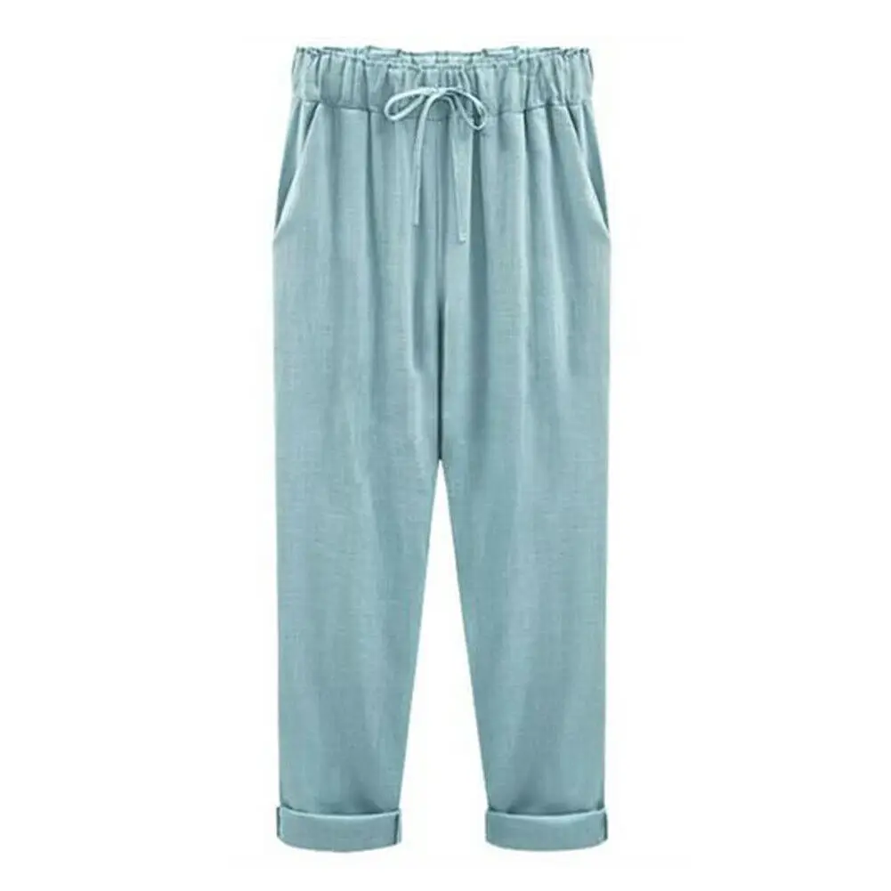 Женские повседневные джоггеры шаровары для танцев спортивные брюки однотонные