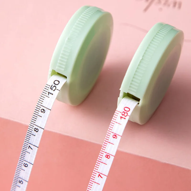 Круглая мини-лента-линейка портного измерительная лента для брелка аксессуар