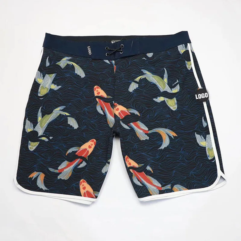 Мужские шорты бермуды быстросохнущие водонепроницаемые эластичные пляжные