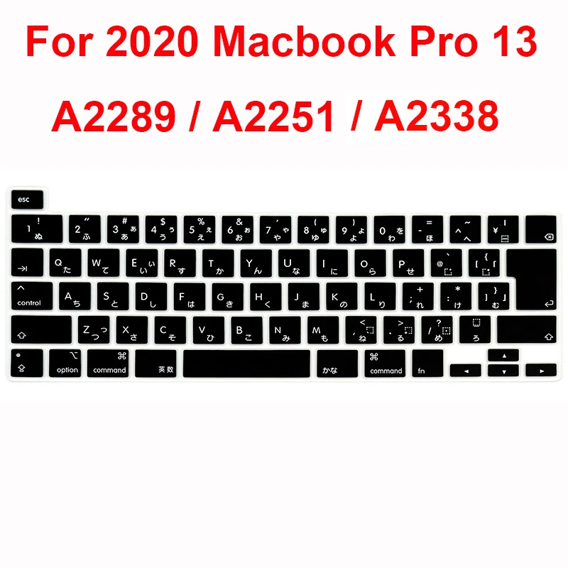 Защита клавиатуры в японском стиле для 2020 Macbook Pro 13 A2289 A2251 A2338 2019 16 A2141 силиконовый