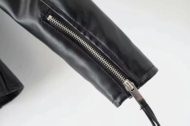 Спринт зимняя куртка из искусственной кожи pu Женская куртка Зимняя Красная черная мотоциклетная куртка на молнии уличная байкерская куртка с длинными рукавами
