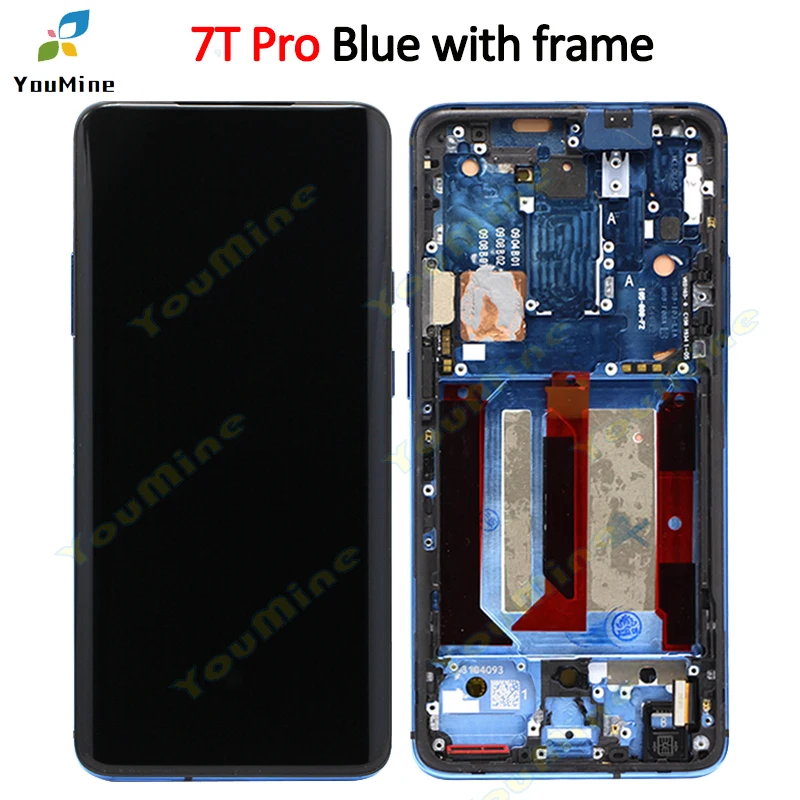 Жидкий AMOLED для OnePlus 7 pro ЖК-дисплей сенсорная панель экран дигитайзер в сборе t 7tpro