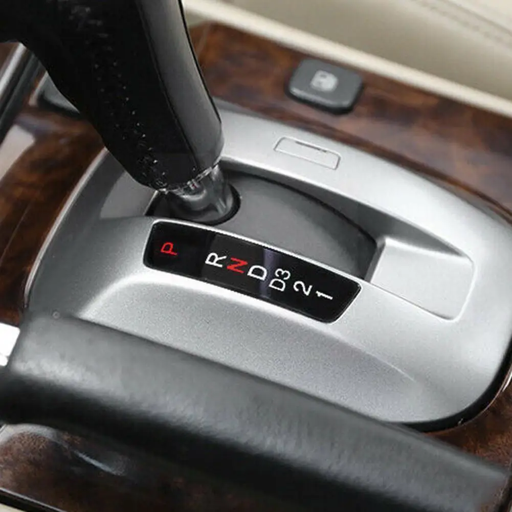 

1pc Car Interior Sticker For Honda Accord 2008-2013 Panel Black Console Selector Display Stick Gear Trim O1G2