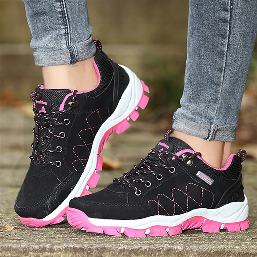 Женская дышащая прогулочная обувь из сетчатого материала Нескользящая для