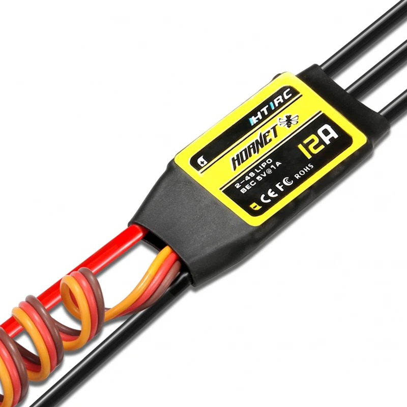 Htirc Hornet бесщеточный ESC 12A 20A 30A 40A 50A 60A 80A RC для самолета с неподвижным крылом