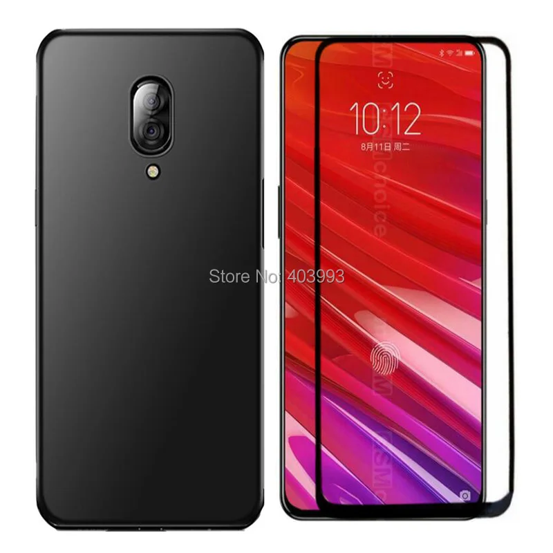 Чехол для Lenovo Z5 Pro L78031 стеклянный роскошный мягкий чехол из ТПУ с закаленным
