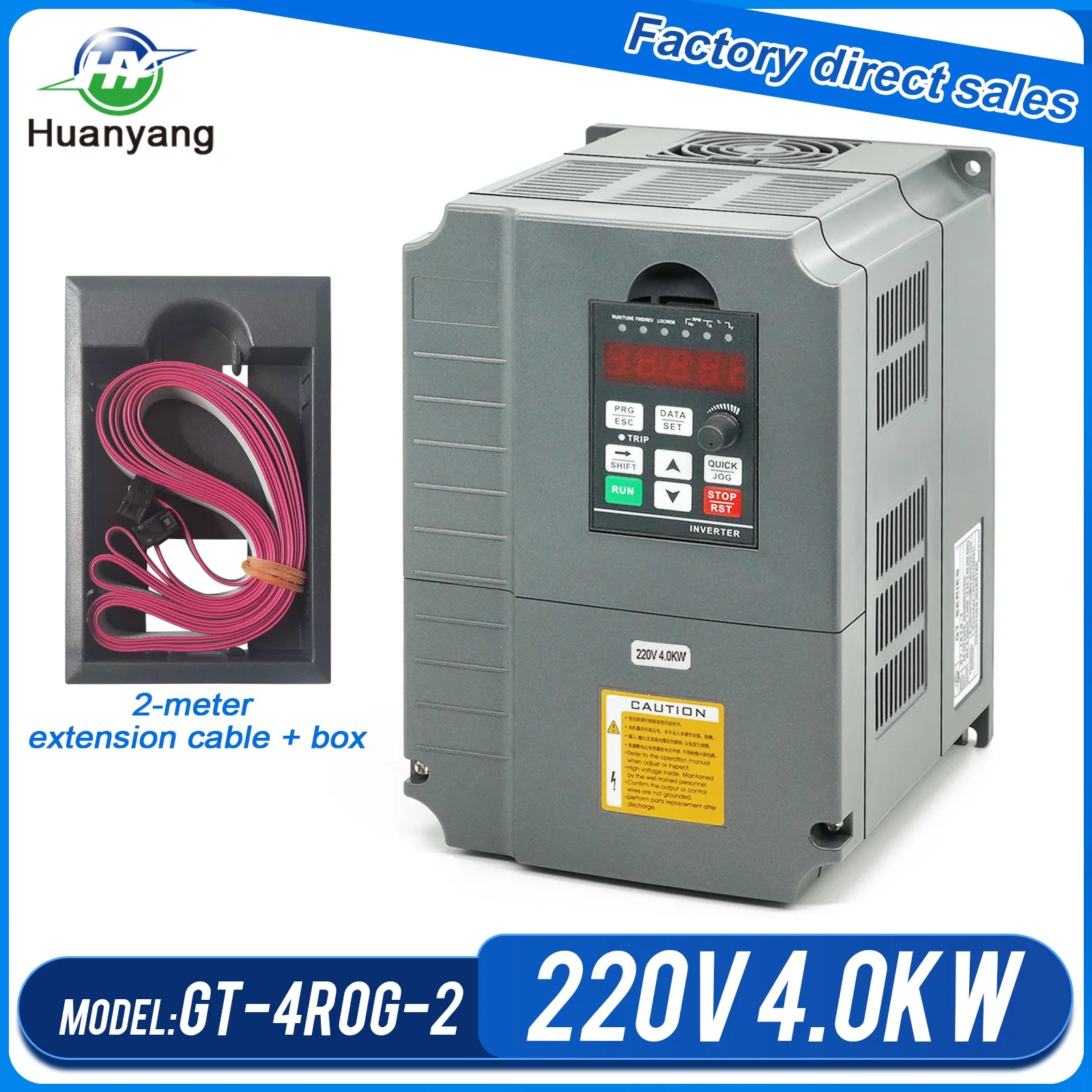 Huanyang 220 В Шпиндельный двигатель привод переменный Частотный преобразователь VFD векторный Инвертор