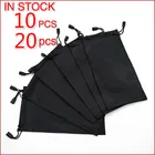 Чехол для очков, мягкий, водонепроницаемый, пылезащитный, черного цвета, 1020 шт.