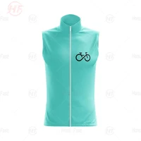 2021 men cycling clothing cycling vest windproof bike sleeveless lightweight summer breathable bicycle jersey maillot ciclismo