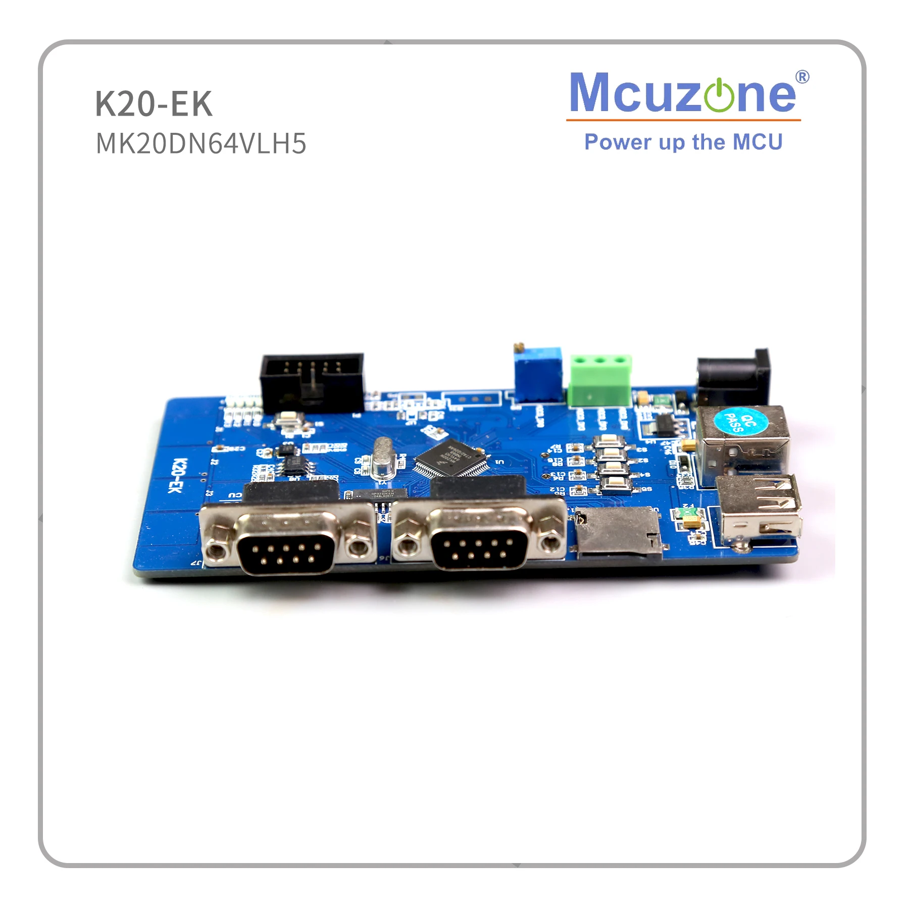 Freescale Kinetis MK20DN64VLH5 плата для разработки 50 МГц Cortex-M4 USB OTG 16 бит ADC 3UART TSI | Компьютеры и