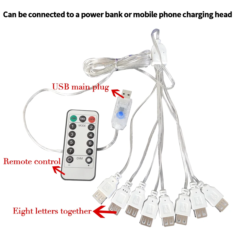 

White Alphabet Led Neon Letter Sign Fairy Lights Festoon Garland USB Battery Operated Indoor Bedroom Wall Christmas Decoration