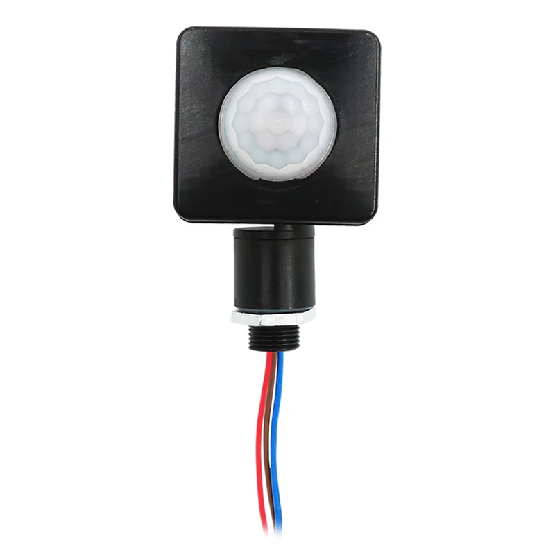 

Interruptor De Luz Infravermelho Integrado Externo Com Luz LED Sensível. Delay A Iluminação Doméstica Do Sensor De Movimento Pir